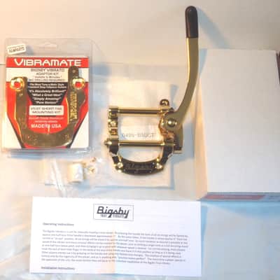 Bigsby® B5G & Vibramate V5G-Short Tail Mount Kit~GOLD~Gibson SG~Tighter Spaced PG`s~USA~Brand New image 1