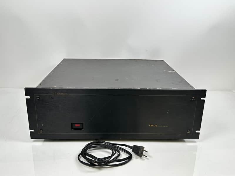 Kinergetics Research KBA 75 Class A Power Amplifier image 1