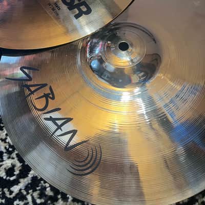 (MINT) Sabian 14" XSR Hi-Hat Cymbals (Pair) - Brilliant image 3