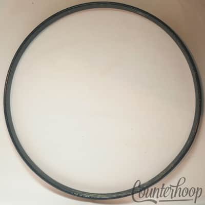 Slingerland 24"Gold Sparkle Bass Drum Hoop/Rim Vintage 50s Radio King 1Ply Maple image 4