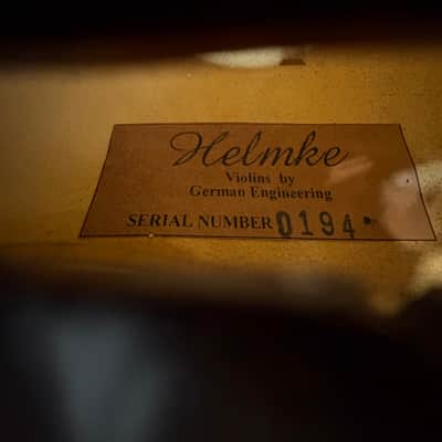 Helmke Violins 4/4 German Engineering W/ Case Used Good Condition image 14