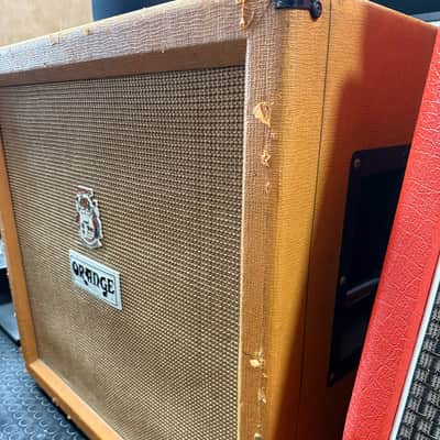 1970s Orange 4x12 Guitar Amplifier Cabinet (Pre-Owned) image 4