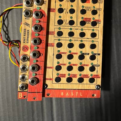 BASTL Instruments Knit Rider 6-Voice Trigger / Gate Sequencer - Wood w/ EXPANDER image 1