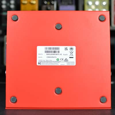 DigiTech Whammy DT Classic Pitch Shift Pedal 2011 - Present - Red image 6