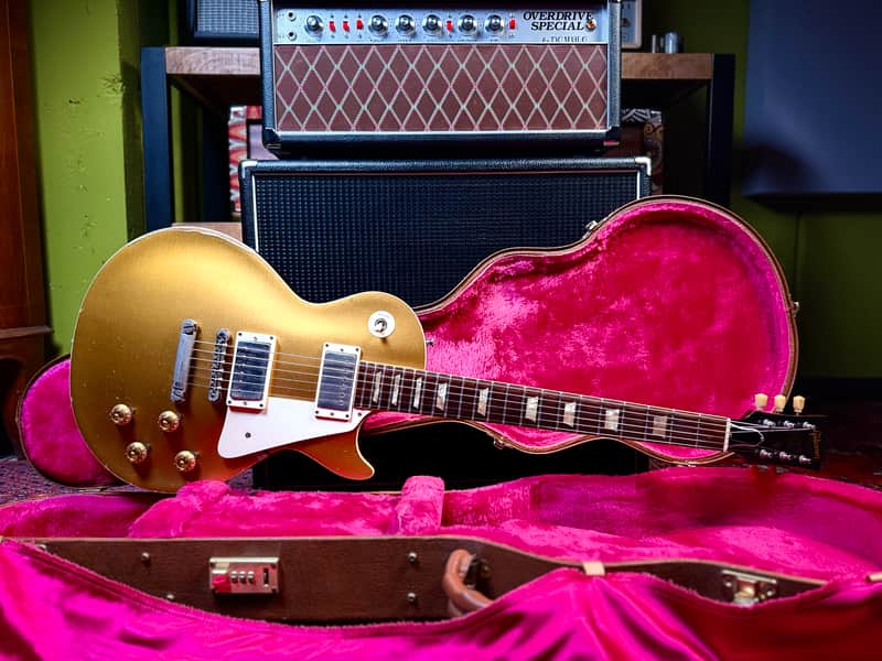 1953 Gibson Les Paul Gold Top - 1957 PAF/Pat. No. Conversion - Good
