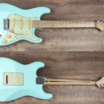 MyDream Partcaster Custom Built - Sonic Blue JM635 image 1