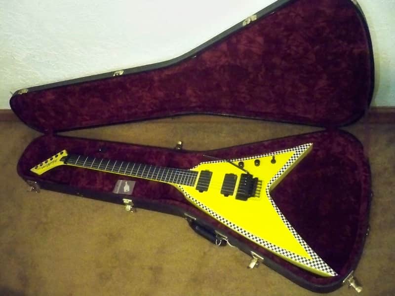 2008 Custom Shop Washburn Flying V HM WV548 USA Made Excellent Condition image 1