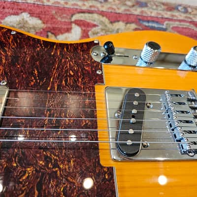 Custom Built Telecaster- Lindy Fralin, solid Rosewood neck, 2000's - Natural image 4