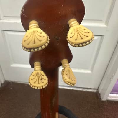 Used A.C. Fairbanks Co. Makers Boston, MASS. 5 String Banjo Late 1890s?? Open Back AS IS image 16