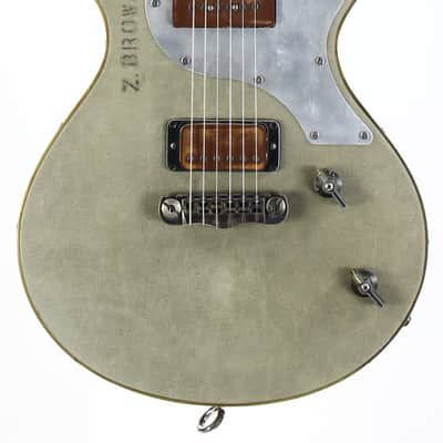 Schroeder WWII GI Radio Lane Guitar & Travel Guitar SET owned by Zac Brown Band image 14