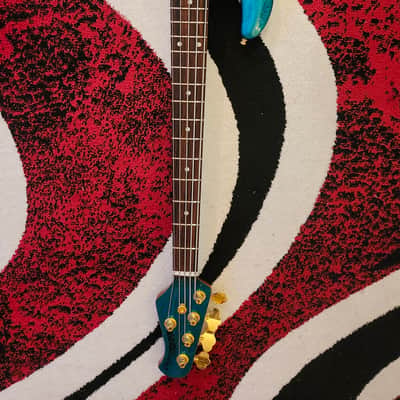 Ernie Ball Music Man StingRay 5 Special HH Electric Bass (with Case) - Ocean Sparkle, Rosewood Fretboard image 6