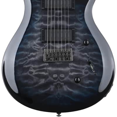 PRS SE Mark Holcomb SVN Signature 7-string Electric Guitar - Holcomb Blue Burst image 1