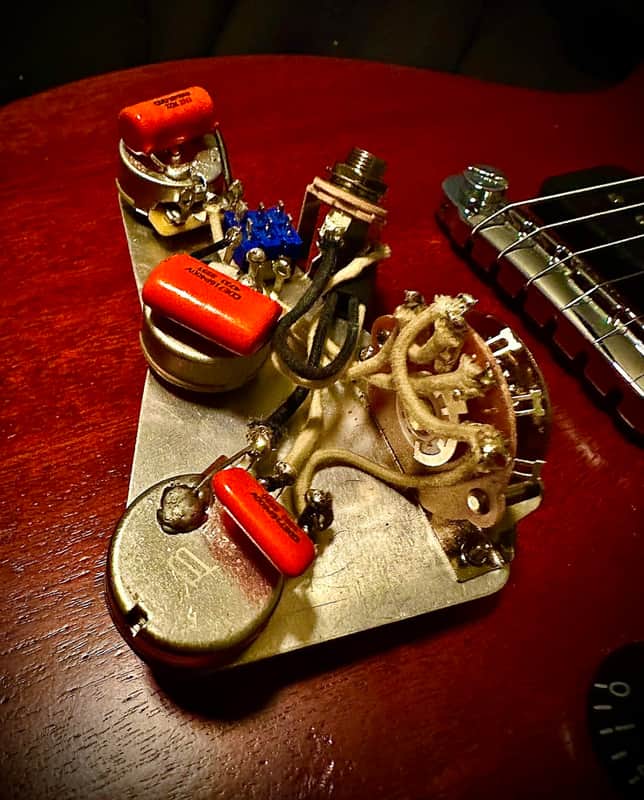 Deluxe HSS USA Wiring Harness Split-Tone Mod AND Coil-Split (with mini toggle, if desired) for Fender Strat by Pro Tones image 1