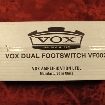 Vox VF002 Dual Footswitch – NOS / MIB – Original Vox Accessory image 2