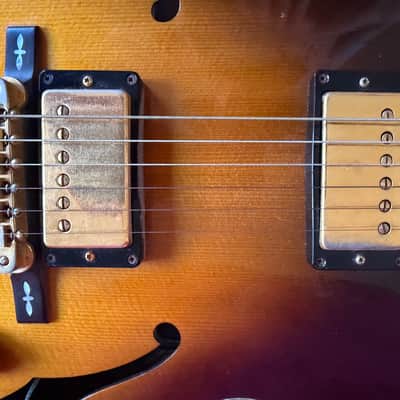 1991 Gibson L-4 CES, All Original, Gold Hardware, Original Warranty Card, Very Good Condition image 5