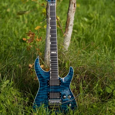 ESP Horizon FR-II BKAQ Standard 2005 Black Aqua image 22