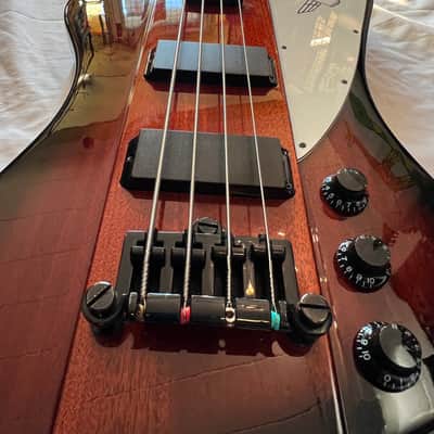 Epiphone Thunderbird E1, Vintage Sunburst image 5