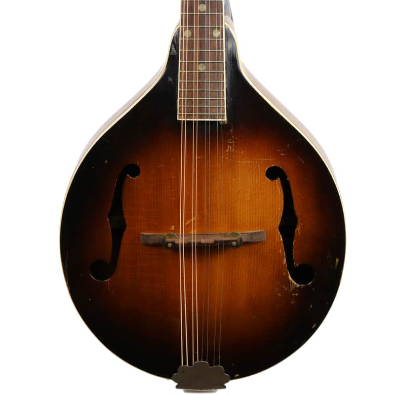 Vintage 1952 Gibson A-40 Mandolin Sunburst | Reverb