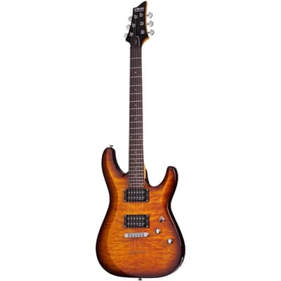 Schecter C-6 Plus - Rosewood Fingerboard, Vintage Sunburst image 1