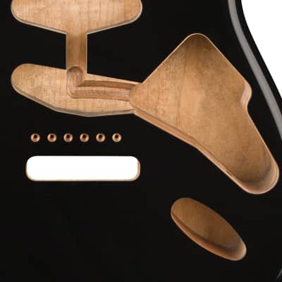 Fender Classic Series 60's Stratocaster SSS Alder Body Vintage Bridge Mount, Black image 12