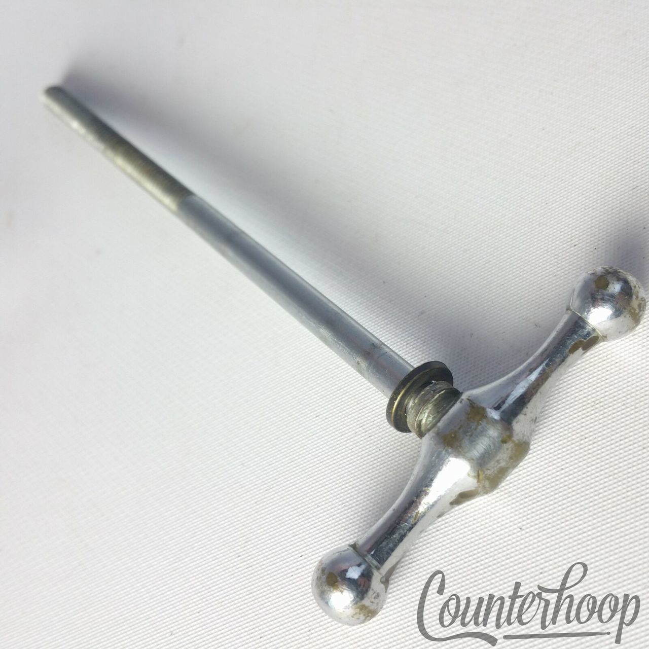 Slingerland Radio King Floor Tom/Bass Drum Tension T-Rod Chrome Bow-Tie 40s USA — main photograph