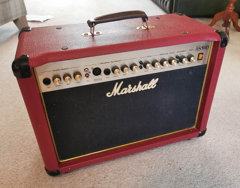 Marshall AS50D 2015 - Dark Red image 1