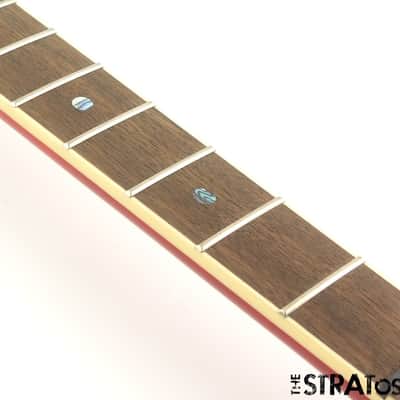 Fender Flame Maple Top Telecaster Tele BODY + NECK FMT Set Neck, Crimson Red image 4
