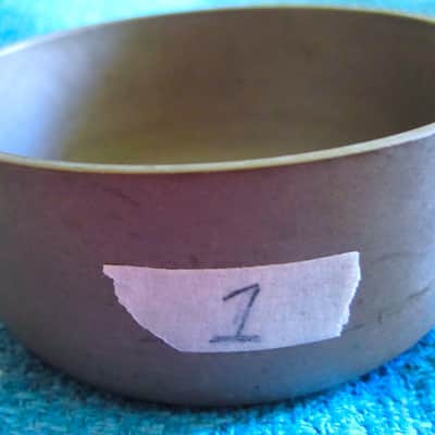 Japanese Rin Singing Bowl Cup Chime - Vintage image 4
