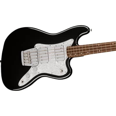 Squier Paranormal Rascal (Metallic Black) - 4-String Electric Bass image 4