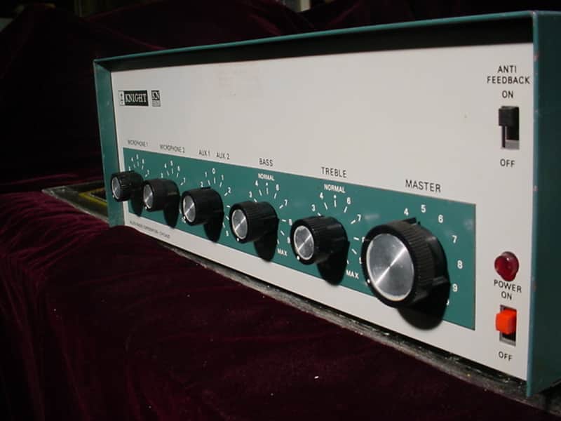 Knight KN-3235-C KN-3235C Integrated Tube Mono Amplifier with 6L6GC output tubes image 1
