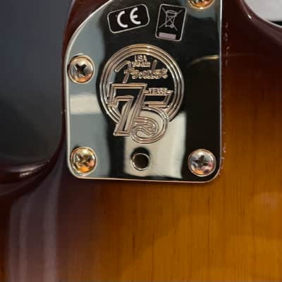 Fender 75th Anniversary Commemorative Stratocaster 2021 - 2-Color Bourbon Burst image 11