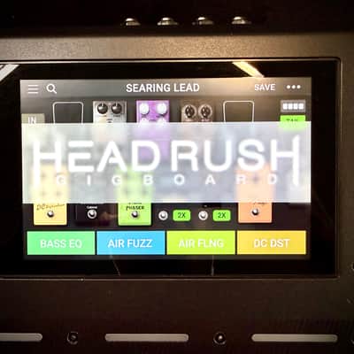 Headrush Gigboard Multi-Effect Unit/Amp Modeler 2018 - Black W/ Expression Pedal image 3