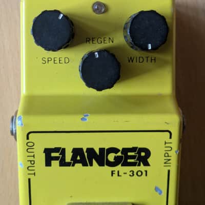 Ibanez FL-301 Flanger 1980s - Yellow image 3