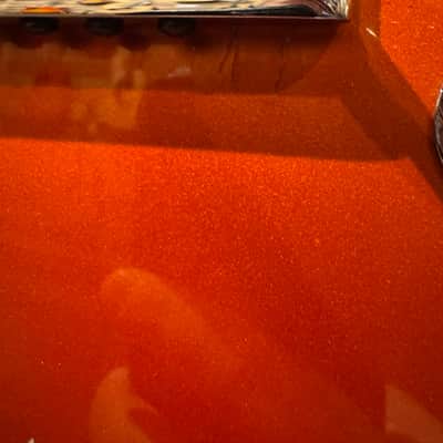 Fender American Deluxe Stratocaster V-Neck with Maple Fretboard 2004 - Candy Tangerine image 14