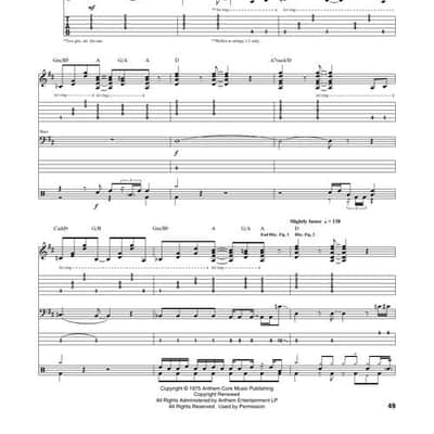 Hal Leonard Rush - The Complete Scores Deluxe Hardcover Book with Protective Slip Case 2022 image 11