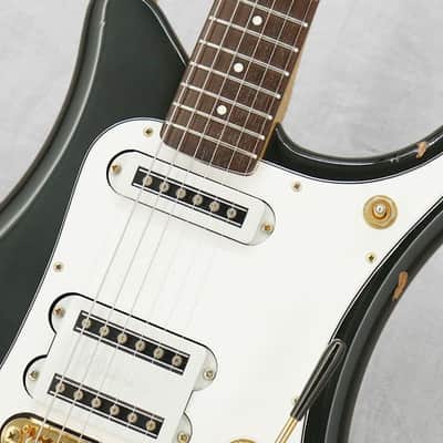 YAMAHA USED SG-7AS 30th Anniversary mid90's Moss Green image 5