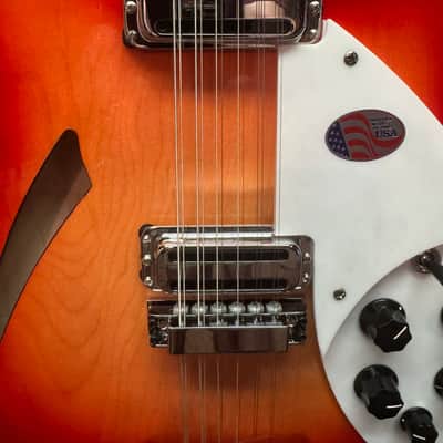 Rickenbacker 360/12C63 12-string Electric Semi-Hollow - Fireglo 2023 - Fireglo image 6