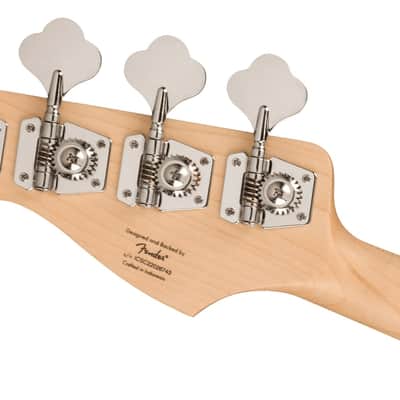 Squier Squier Sonic Precision Bass, Maple Fingerboard, White Pickguard, 2-Color Sunburst image 4