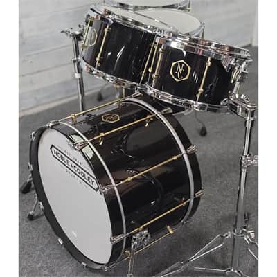 Noble & Cooley Horizon 5pc Drum Set Black Gloss image 3