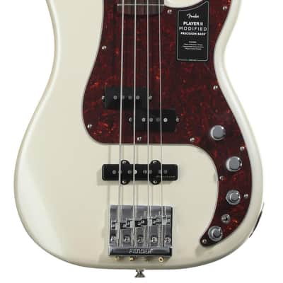 Fender Player II Modified Active Precision Bass - Olympic Pearl with Rosewood Fingerboard image 1