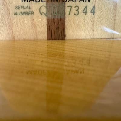 Fender Stratocaster 72 Vintage Reissue Japan 1994 - Natural imagen 7