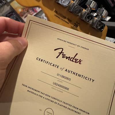 Fender American Professional II Stratocaster with Maple Fretboard 2023 - Present - Anniversary 2-Color Sunburst image 5