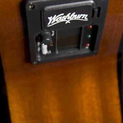 Washburn C5CE Classical Cutaway Spruce Top Mahogany Neck 6-String Acoustic-Electric Guitar image 7