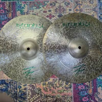 Istanbul Agop 14" Signature Hi-Hat (Pair) 2010s - Traditional image 2