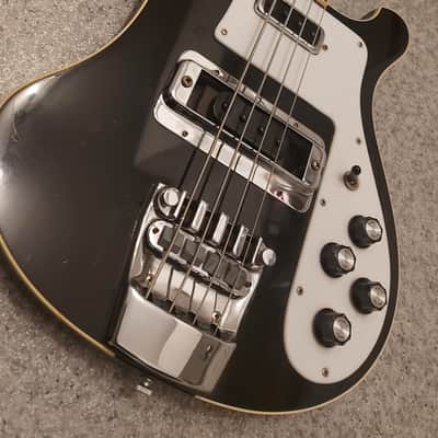 Rickenbacker 4001 Bass, mint, case 1978 - jetglo image 2