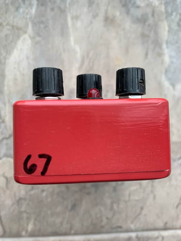 Bearfoot FX Dyna Red Distortion Early 3-Knob version | Reverb