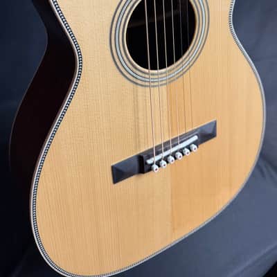 Martin 012-28 Modern Deluxe 12-Fret Parlor Acoustic Guitar Gloss Natural w/ Case image 5