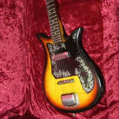 Teisco Del Rey Tele Star ET-100 Tulip  Sunburst image 6