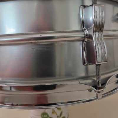 67 Ludwig  Acrolite No. 404-grey matte finish and chrome image 9