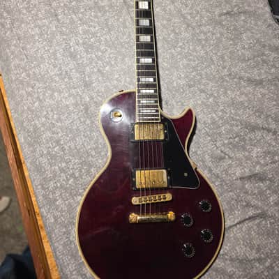 Gibson Les Paul Custom 1979 - Wine Red image 3